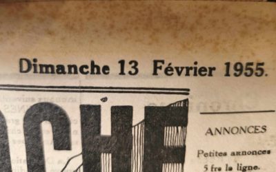 L’Echo de La Roche du dimanche 13 février 1955